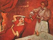 Edgar Degas Combing the Hair China oil painting reproduction